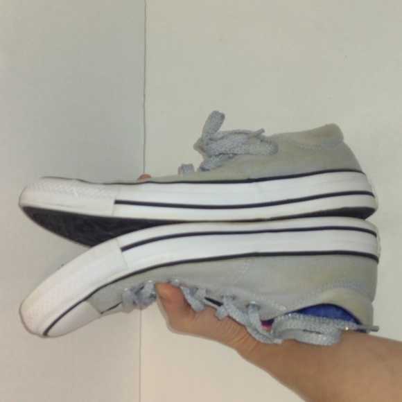 CONVERSE Gray reverse Galaxy size 8 and 1/2 women's - Picture 6 of 12